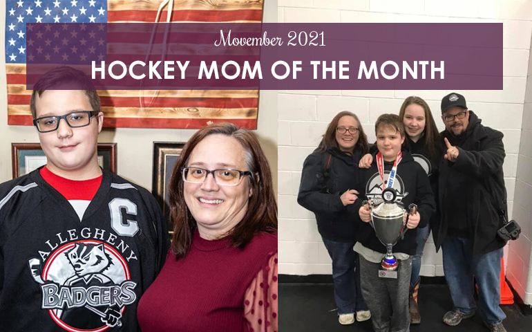 November 2021 Hockey Mom Of The Month